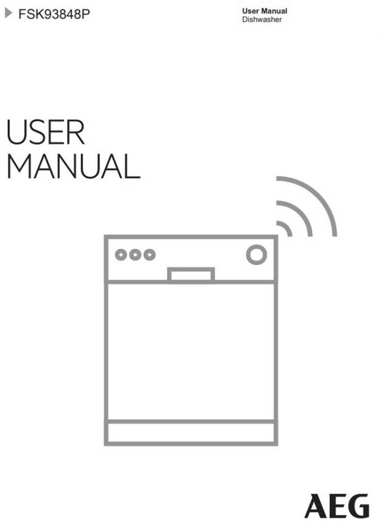 AEG FSK93848P Dishwasher