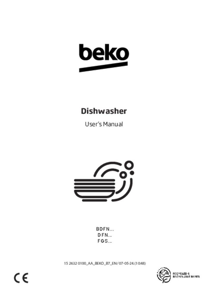 beko BDFN26450A Dishwasher