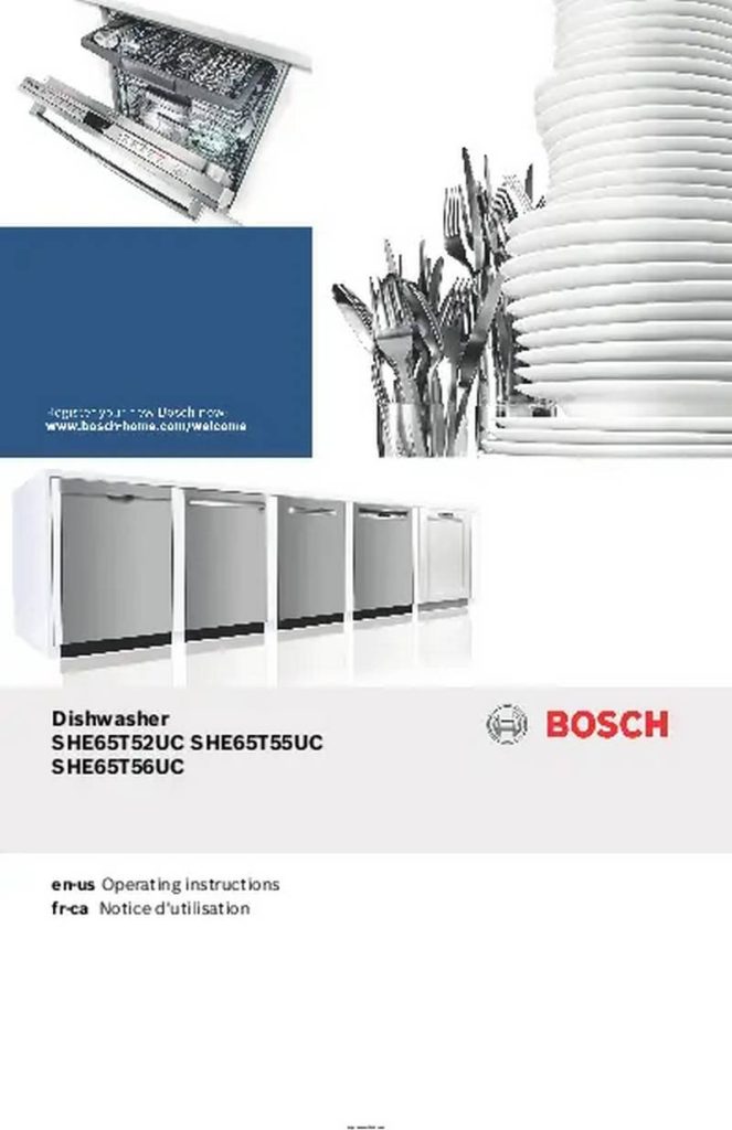 BOSCH SHE65T52UC Dishwasher