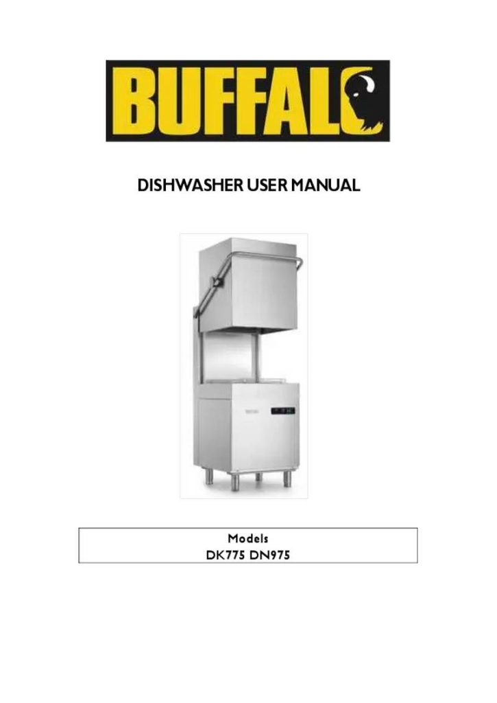 BUFFALO DK775,DN975 Dishwasher