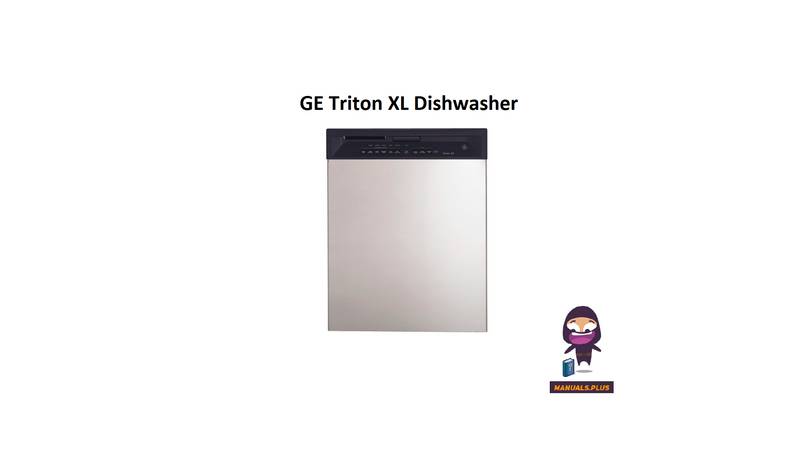GE Triton XL Dishwasher