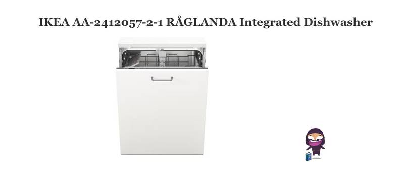 IKEA AA-2412057-2-1 RÅGLANDA Integrated Dishwasher
